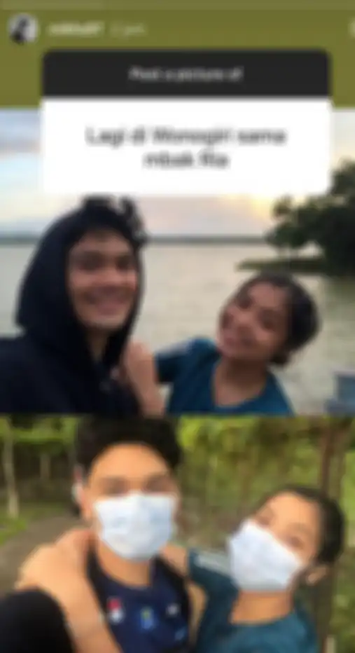 Mikha Angelo dan Gregoria Mariska