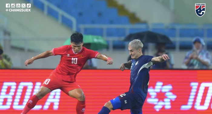 Thailand vs Vietnam di Stadion My Dinh, 10 September 2024.
