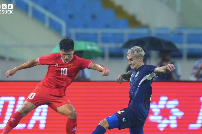 Thailand vs Vietnam di Stadion My Dinh, 10 September 2024.