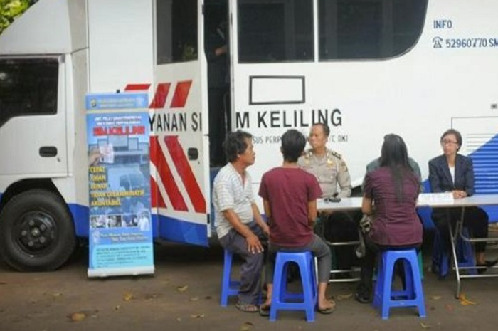 Ilustrasi, Lokasi SIM Keliling 6 Januari 2022
