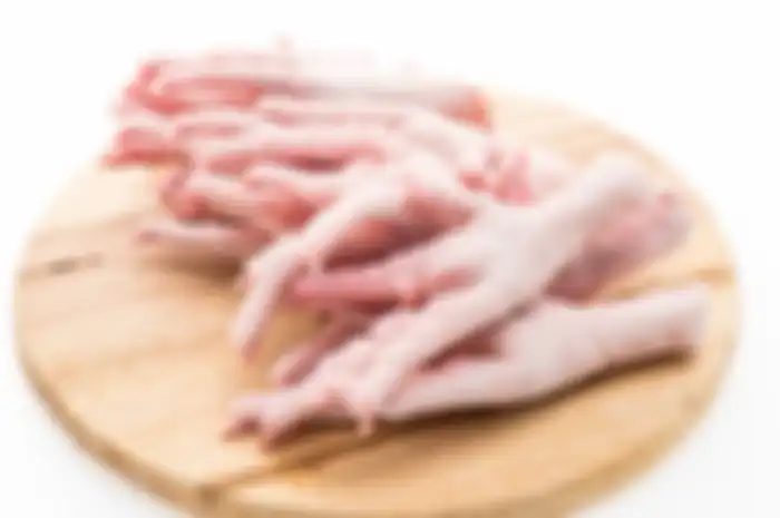 Ilustrasi ceker ayam.