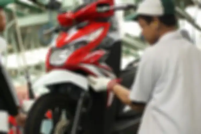 Ekspor motor  Honda di awal tahun 2018 meningkat.