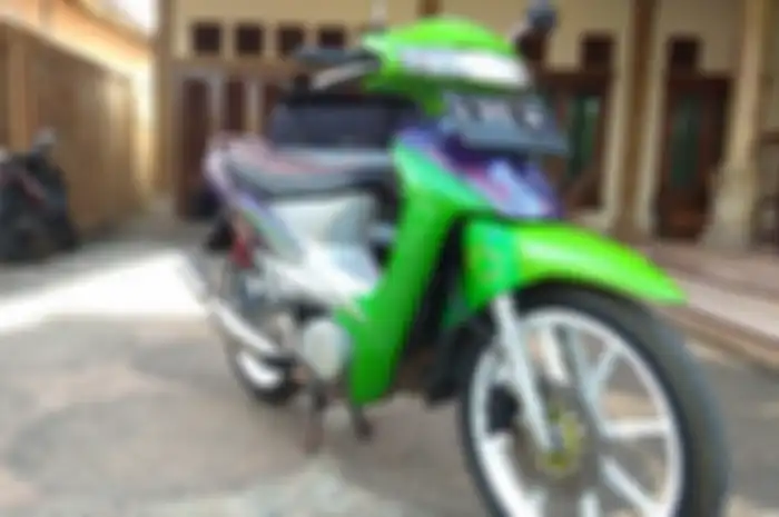 Warna hijau ungu Suzuki Tornado Limited Edition jadi barang langka