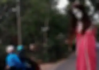 Alamak! Dijamin Deh Bikers Ogah Ngebut Liat Penampakan Begini, Bikin Gemeter..