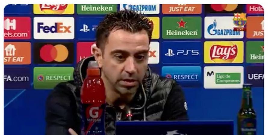 Marah dan Malu, Xavi Minta Pemain Barcelona Sadari Realita Bermain di Liga Europa