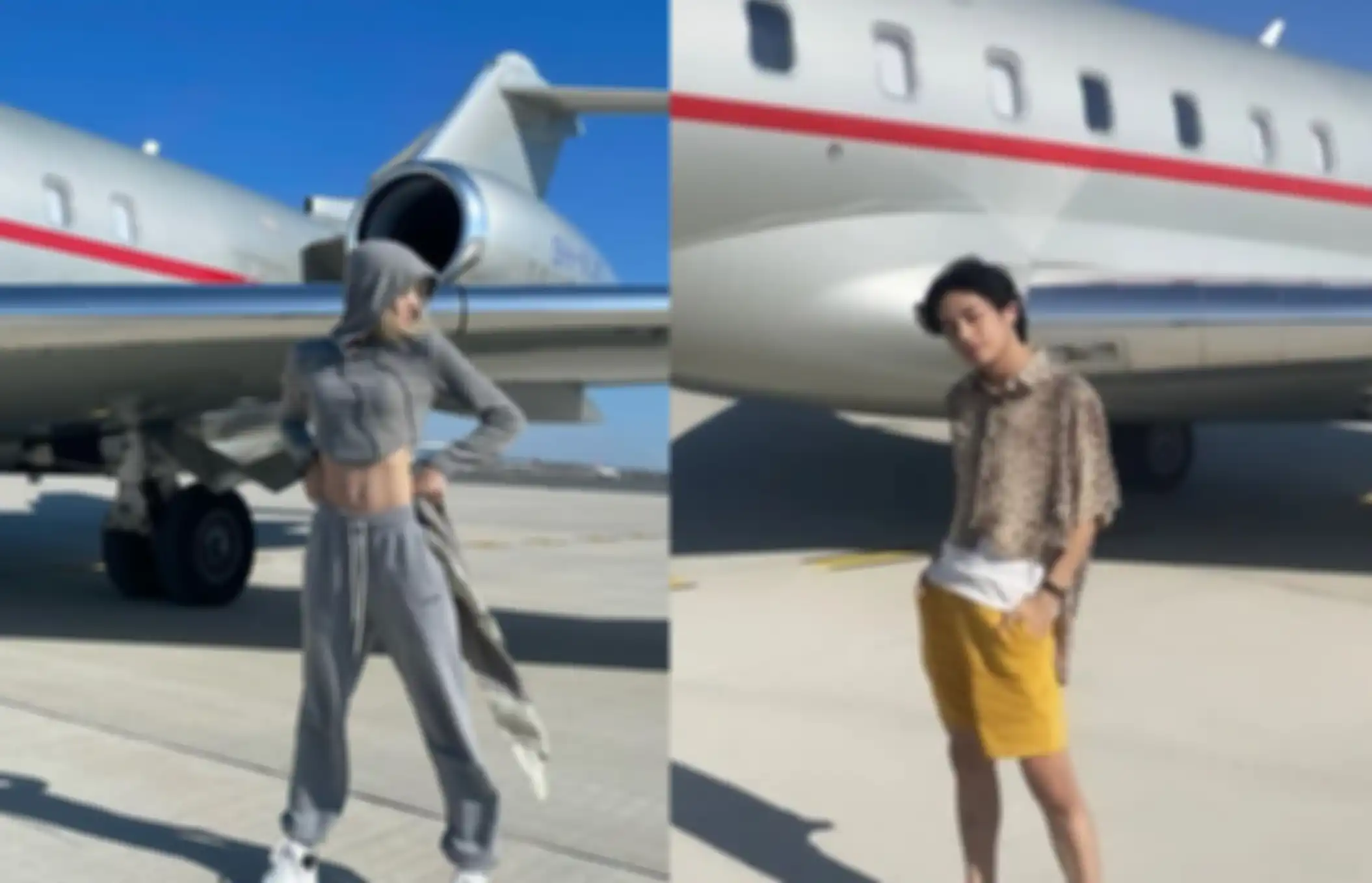 Lisa BLACKPINK dan V BTS