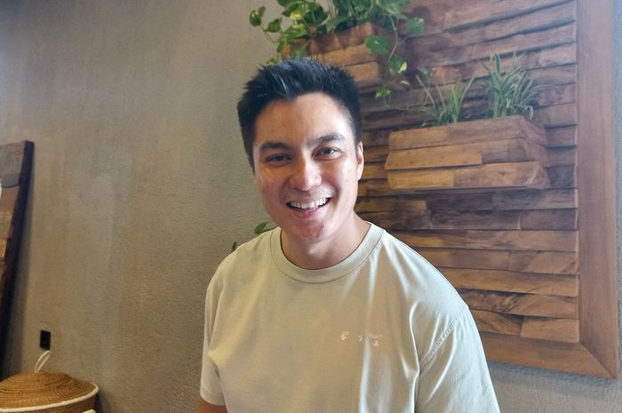 Baim Wong saat ditemui di kawasan Bintaro, Jakarta Selatan, Kamis (28/7/2022).