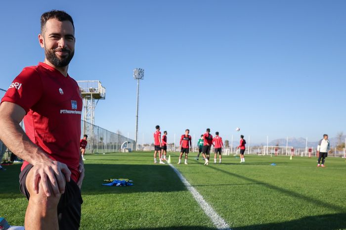 Jordi Amat bergabung ke TC Timnas Indonesia di Turki.