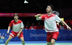 Kilas Balik - Marcus Gideon/Kevin Sanjaya Gagal Raih Emas SEA Games 2015