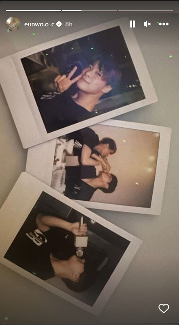 Instagram story Cha Eun Woo pada Selasa (30/5/2023)