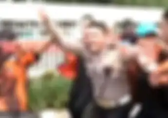 Demo Ormas Pemuda Pancasila Rusuh, Anggota Polisi Dikeroyok Sampai Luka Parah