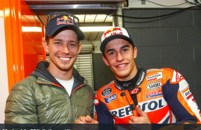 Casey Stoner dan Marc Marquez