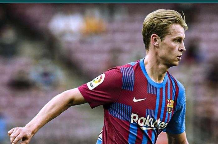 Gelandang tengah Barcelona asal Belanda, Frenkie de Jong.