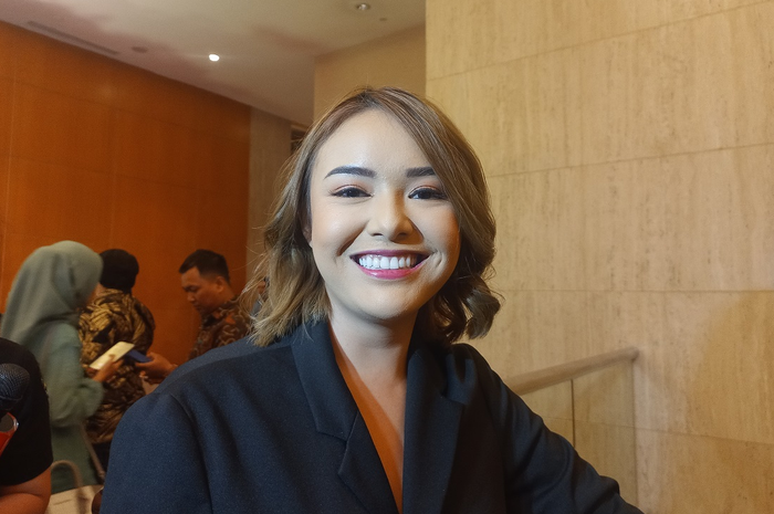 Amanda Manopo di kawasan Kuningan, Jakarta Selatan, Minggu (20/11/2022).