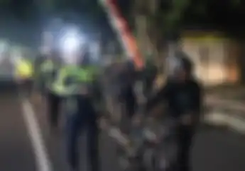 Antisipasi Balap Liar, Polisi Ciduk Belasan Motor Di Kota Blitar