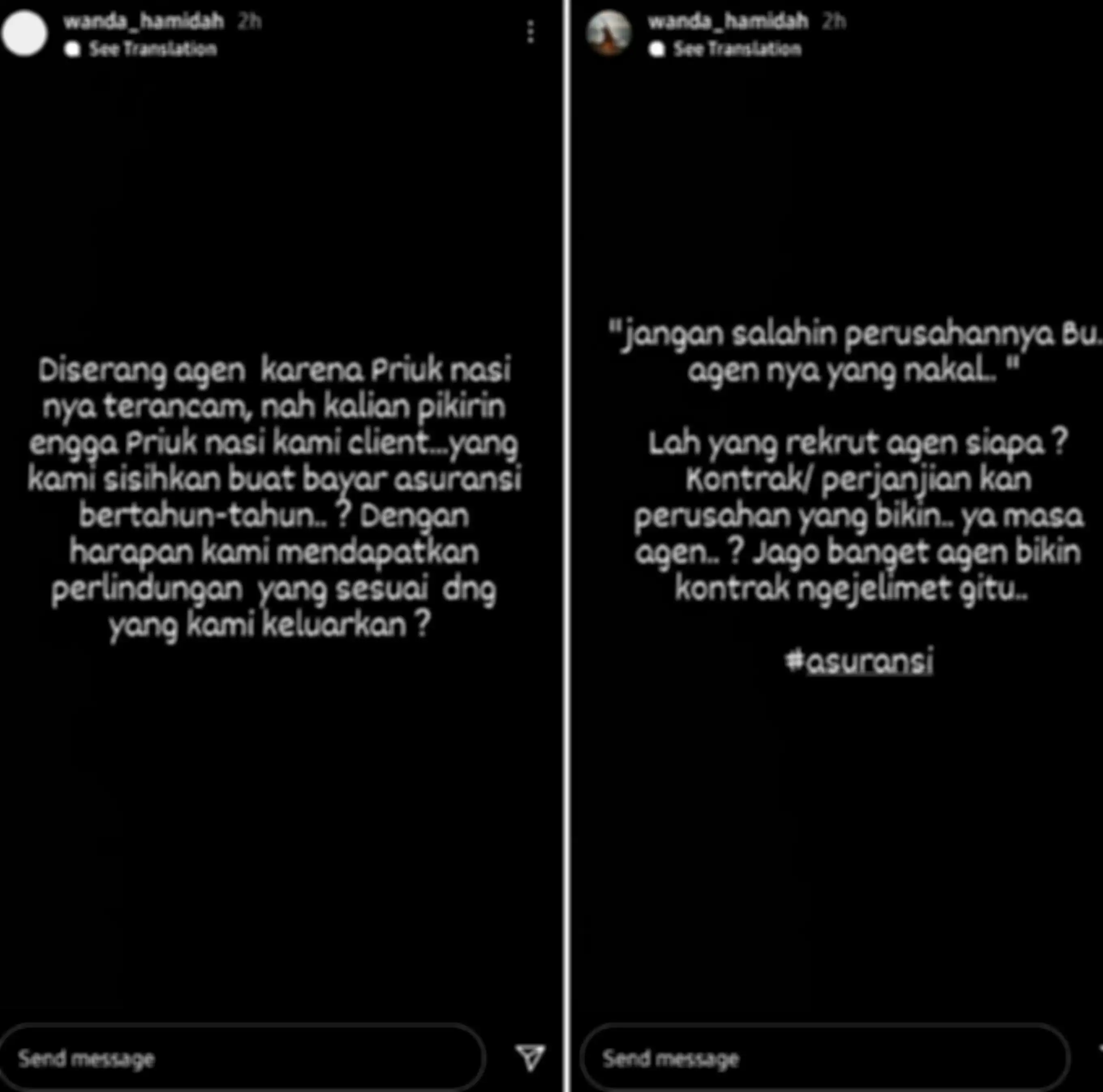 Curahan hati Wanda Hamidah