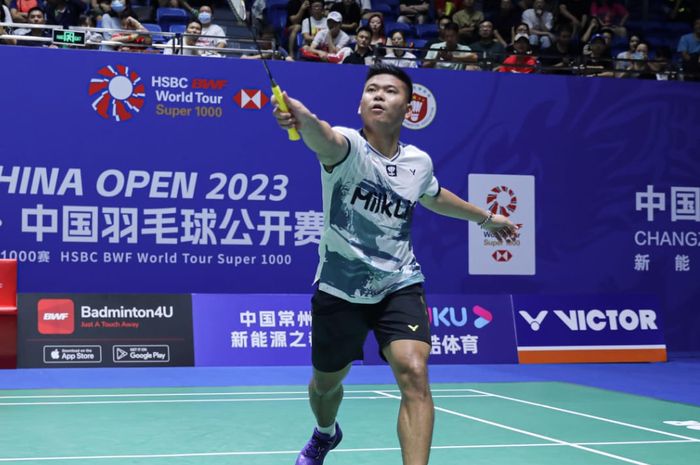 Praveen Jordan saat masih berpasangan dengan Melati Daeva Oktavianti di China Open 202.