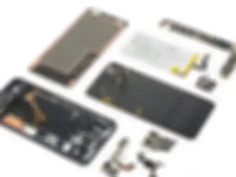 Pixel 4 XL dibongkar IFixit