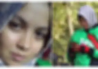 Direndahkan jadi Driver Ojol, Perempuan Berhijab Ini Komentar yang Bikin Pembully Malu