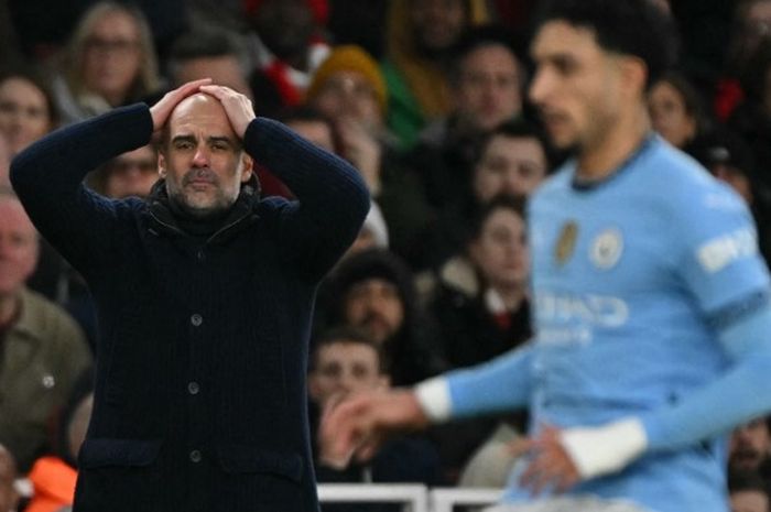 Pelatih Man City, Pep Guardiola, harus mengalahkan Real Madrid minimal berselisih dua gol saat bertandang ke Santiago Bernabeu pada leg 2 play-off 16 besar Liga Champions (19/2/2025).
