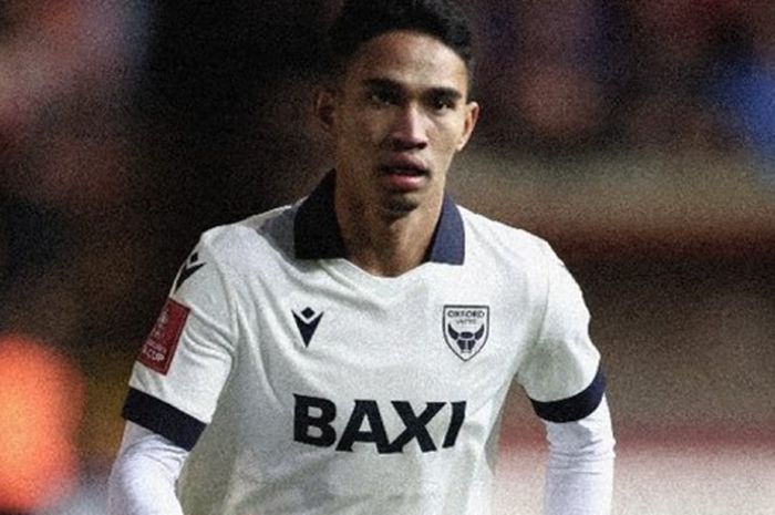 Marselino Ferdinan debut untuk Oxford United di Piala FA, Minggu (12/1/2025).