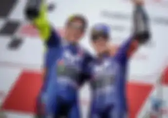 Vinales Tampak Terpuruk, Rossi Menggambarkan Apa yang Sedang Dirasakan Tandemnya