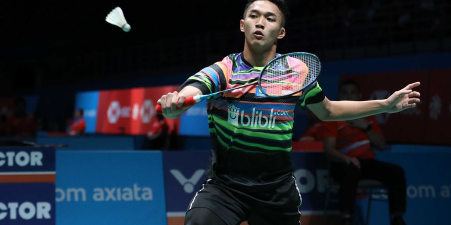 Hasil Malaysia Open 2019 - Jonatan Christie Tembus Semifinal Usai Singkirkan Viktor Axelsen