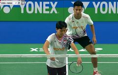 Hasil India Open 2025 - Dejan/Fadia Debut Sangar, Unggul Sampai 17-10 untuk Pecundangi Ganda Denmark