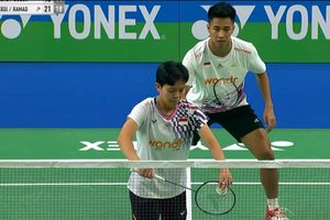 Hasil India Open 2025 - Cukup 33 Menit, Dejan/Fadia Ambyarkan Lawan dalam Dua Gim