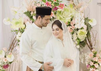 Pamer Foto Maternity Shoot Keempat, Irish Bella Tampil Bak Putri dalam Balutan Hijab Ditemani Ammar Zoni dan Kuda Putih di Sampingnya