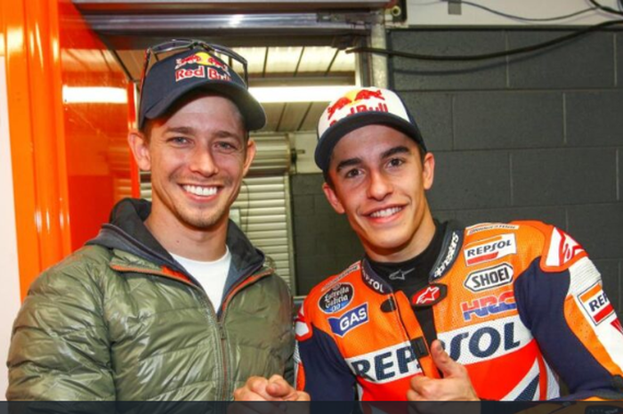 Casey Stoner dan Marc Marquez