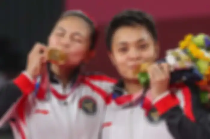 Greysia/Apriyani menyumbang medali emas Olimpiade dari kategori ganda putri.