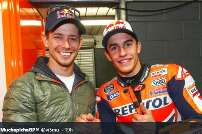 Casey Stoner dan Marc Marquez