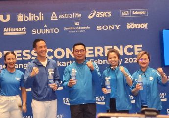Ridwan Kamil Desain Sendiri Medali Pocari Sweat Run 2023, Pilih Bentuk Unik ini!