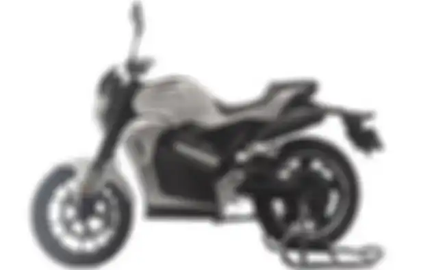 Tampak samping motor listrik Rakata NX8, desain sporty banget.
