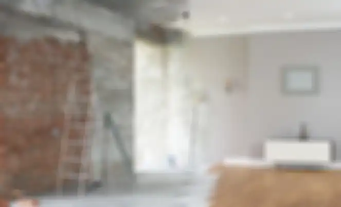 Ilustrasi renovasi rumah.