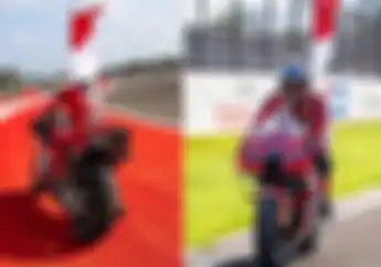 Salut, Enea Bastianini Kibarkan Bendera Indonesia di MotoGP Mandalika 2023, Bersyukur Meski Enggak Juara