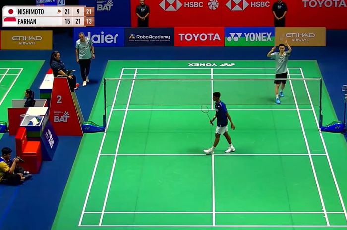Pengubur asa Alwi Farhan, Kenta Nishimoto, langsung tersingkir di babak awal Malaysia Masters 2025 usai dikalahkan Prannoy H.S.