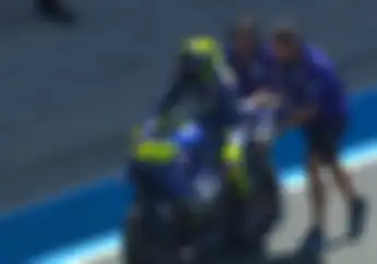 Video Valentino Rossi Kecelakaan Saat FP4 MotoGP Prancis Berlangsung