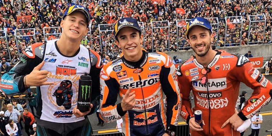 Kecele, Andrea Dovizioso Sempat Pikir Marc Marquez Bakal Ganti Tim