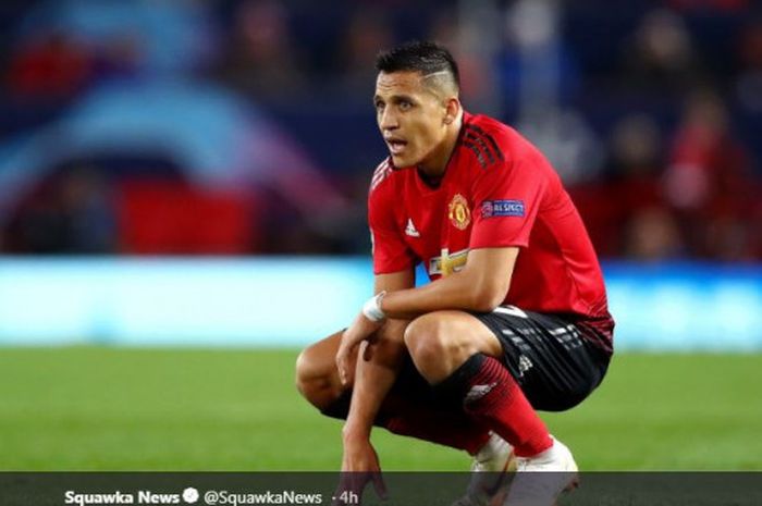 Penyerang Manchester United, Alexis Sanchez masih tampil mengecewakan usai Manchester United kalah dari PSG 0-2 di Old Trafford.