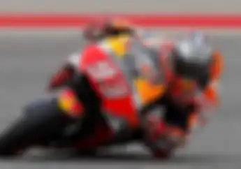 Cuma Buat Balap di MotoGP Amerika Besok, Marc Marquez Siapkan Helm Baru