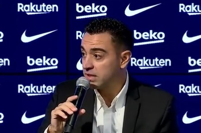 Pelatih baru Barcelona, Xavi Hernandez.