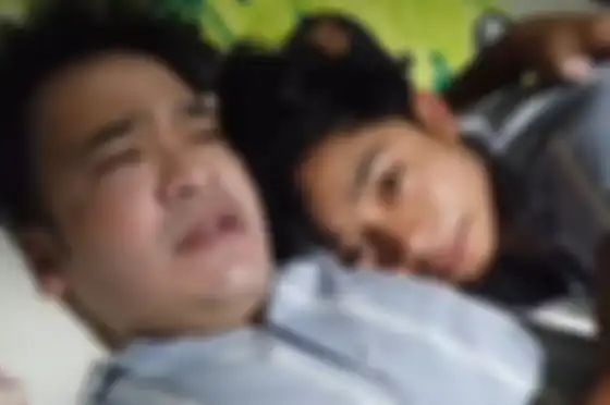 Betrand Peto dan Ruben Onsu 