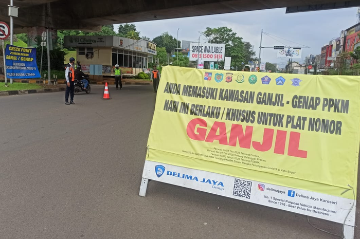 Ilustrasi Ganjil-genap Kota Bogor