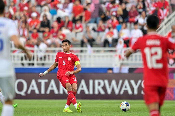 Bek Timnas Indonesia, Rizky Ridho disorot media Bahrain jelang laga Kualifikasi Piala Dunia 2026.