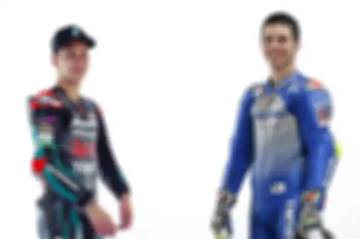 Jadi kandidat juara dunia MotoGP, Fabio Quartararo (kiri) dan Joan Mir (kanan) ternyata punya 4 kesamaan antara keduanya. Apa saja tuh?
