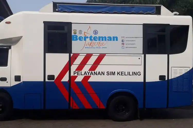 Lokasi SIM Keliling 2 Januari 2022, Perpanjang SIM Mati Bisa di 2 Tempat Ini