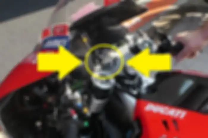 Tuas misterius di Desmosedici GP19 milik Ducati pada tes di Sepang