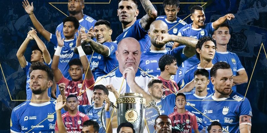 Cuma Satu Kata, Ini Kunci Sukses Persib Bandung Boyong Gelar Juara Liga 1 Dua Kali Berturut-turut
